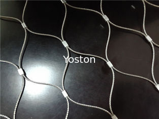 中国 ステンレス鋼のフェルール可燃性適用範囲が広いケーブルの網によってカスタマイズされるパネルの形非 サプライヤー