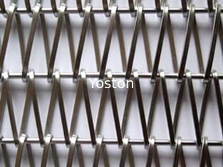 中国 ステンレス製の金属の建築金網のコンベヤー ベルトの正面の装飾 サプライヤー