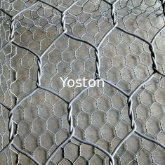 中国 4mm Gabionの網のバスケット熱い浸された電流を通された六角形ワイヤー箱の壁 サプライヤー