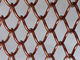 金属の部屋ディバイダーのための装飾的な金網のカーテンの骨董品の真鍮色 サプライヤー