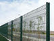 囲う折る曲げられたポリ塩化ビニールの上塗を施してある鋼線学校のための重いゲージの鉄条網のパネル サプライヤー