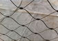 動物園容易な取付けを得る適用範囲が広いケーブルの網のひし形の鳥の飼鳥園ワイヤー ロープ サプライヤー